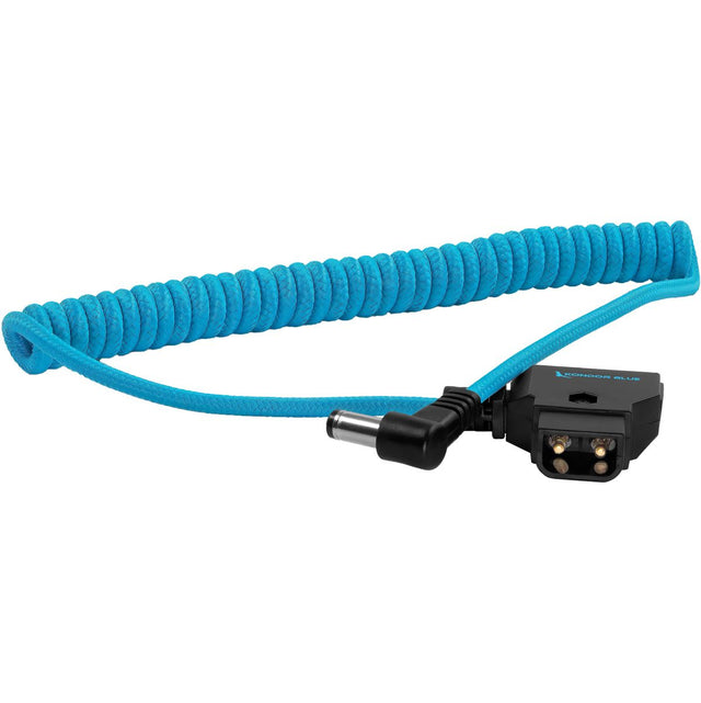 Kondor Blue KB-700 D-Tap To DC Right Angle Coiled Cable 5.5 x 2.5mm For C70