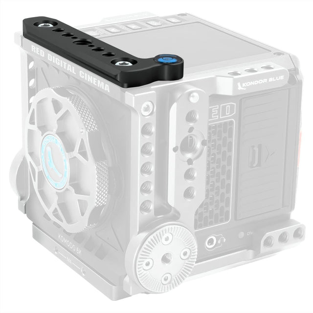 Kondor Blue KB-KOM-TP-BK RED Komodo Top Plate Raven Black