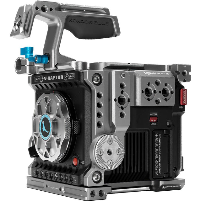 Kondor Blue KB-VRAP-RP RED V-RAPTOR Right Side Plate Space Grey