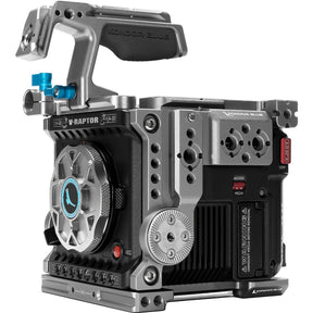 Kondor Blue KB-VRAP-RP-BK RED V-RAPTOR Right Side Plate Raven Black