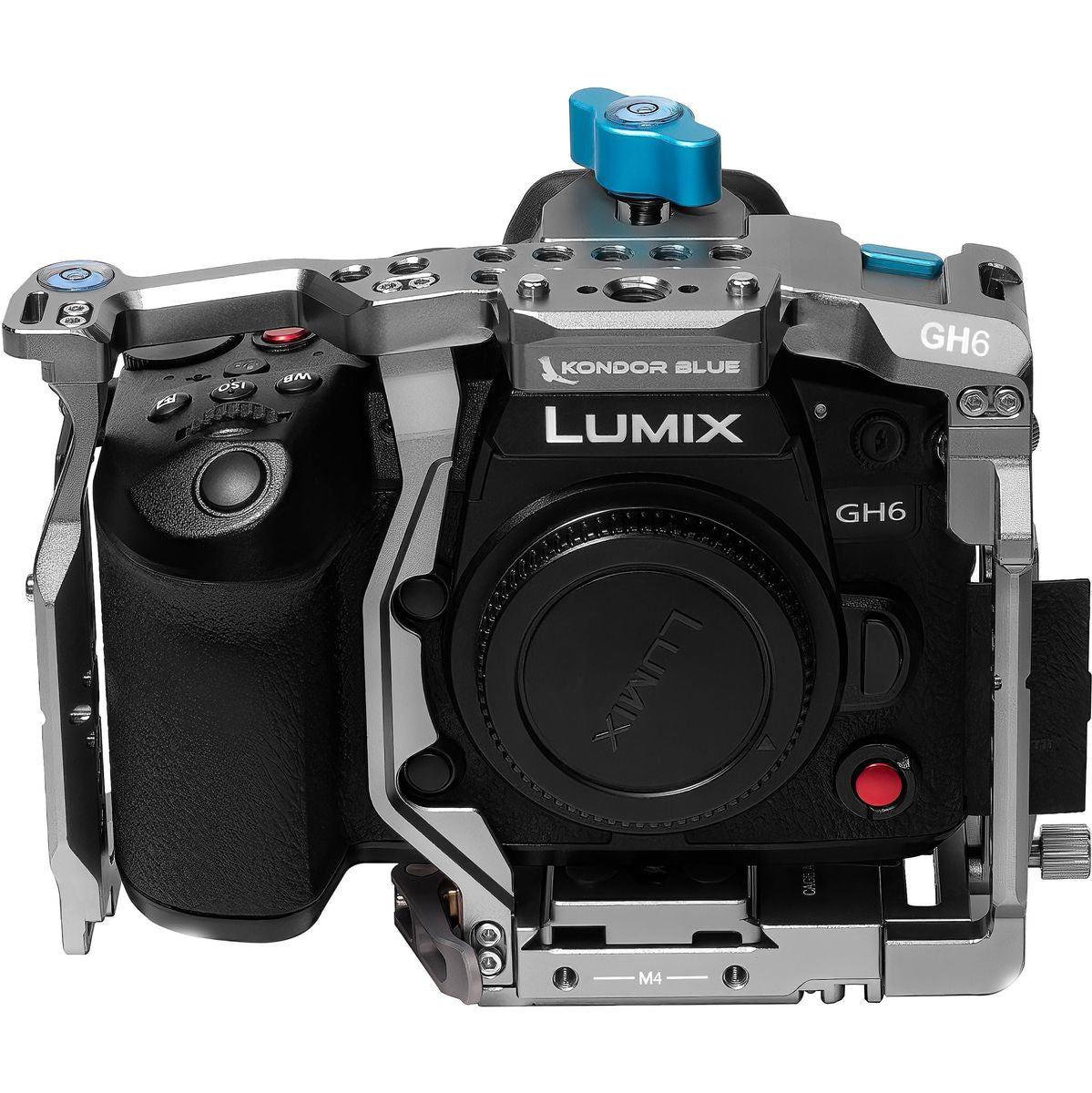Kondor Blue KB-PLGH6-BR-BK Panasonic LUMIX GH6 Cage Base Rig MkII Raven Black