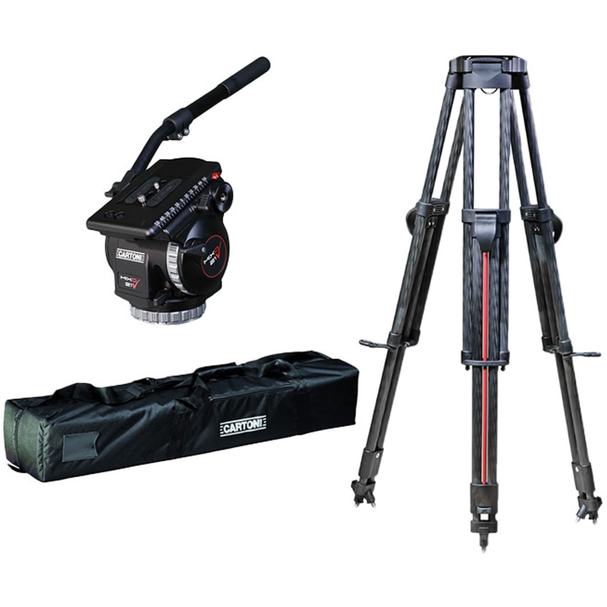 Cartoni KSDS21-C Mixo 21 2-st SDS CF System MS