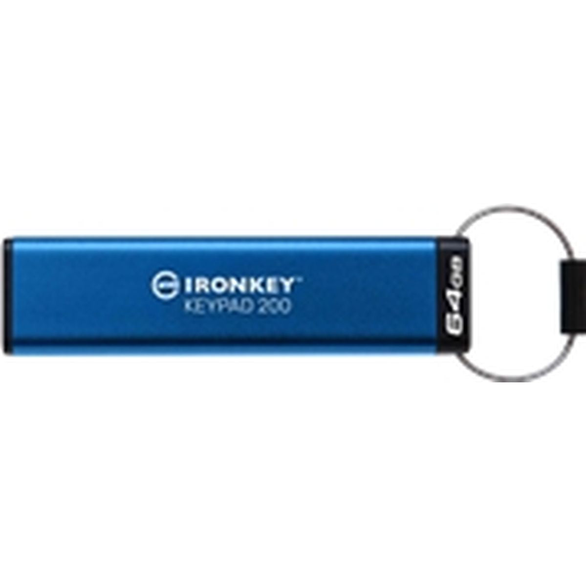 Kingston 64GB IronKey Keypad 200 Fips 140-3 LVL 3 (Pending) AES-256 Encrypted