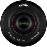 Laowa 17mm f/4.0 GFX Zero-D Lens - Fuji GFX