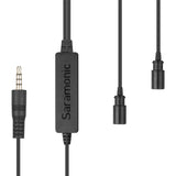 Saramonic LavMicro 2m Dialset 2 LAV Mics 6m Cable 35mm TRRS - image 4 of 5
