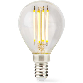 Nedis LED-Filament Bulb E14 G45 4.5 W 470 LM 2700 K Dimmable 1 PCs