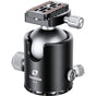 Leofoto HB-70 Ball Head w/ QP-70N Quick Release Plate