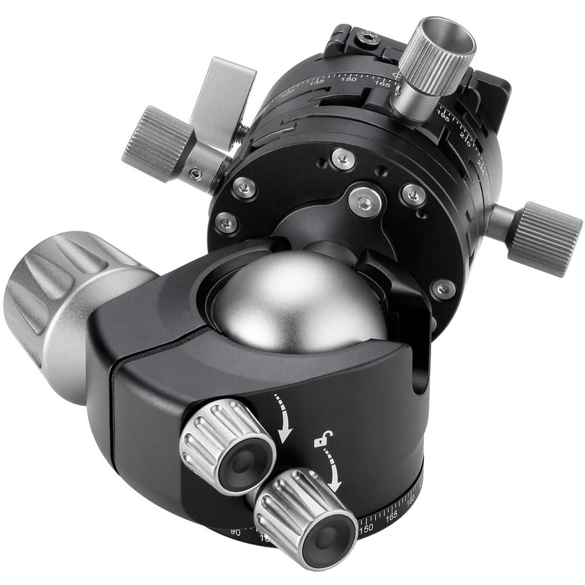 Leofoto Ball Head LH-40GR Geared Panning Clamp - image 4 of 5