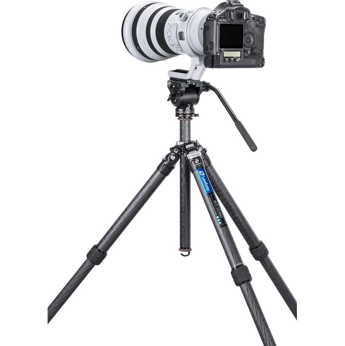 Leofoto MR O LO-284C Carbon Tripod w/ Leveling Middenzuil - image 2 of 5