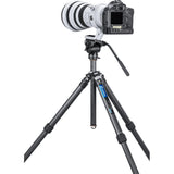 Leofoto MR O LO-284C Carbon Tripod w/ Leveling Middenzuil - image 2 of 5