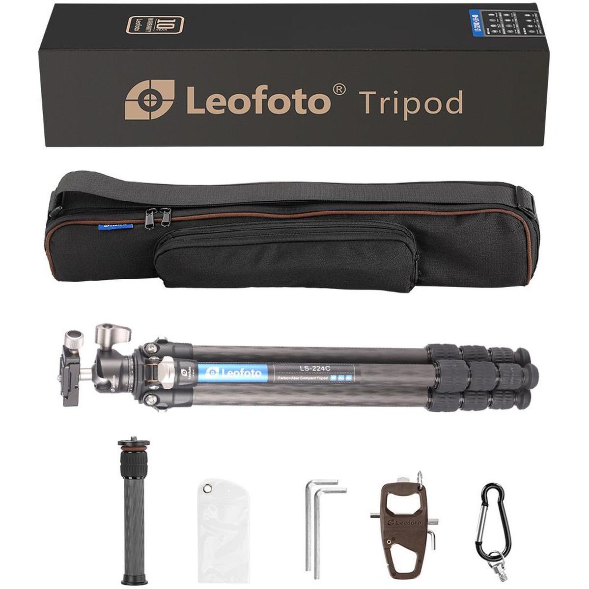 Leofoto Ranger LS-224C + Ball Head LH-25 - image 2 of 5