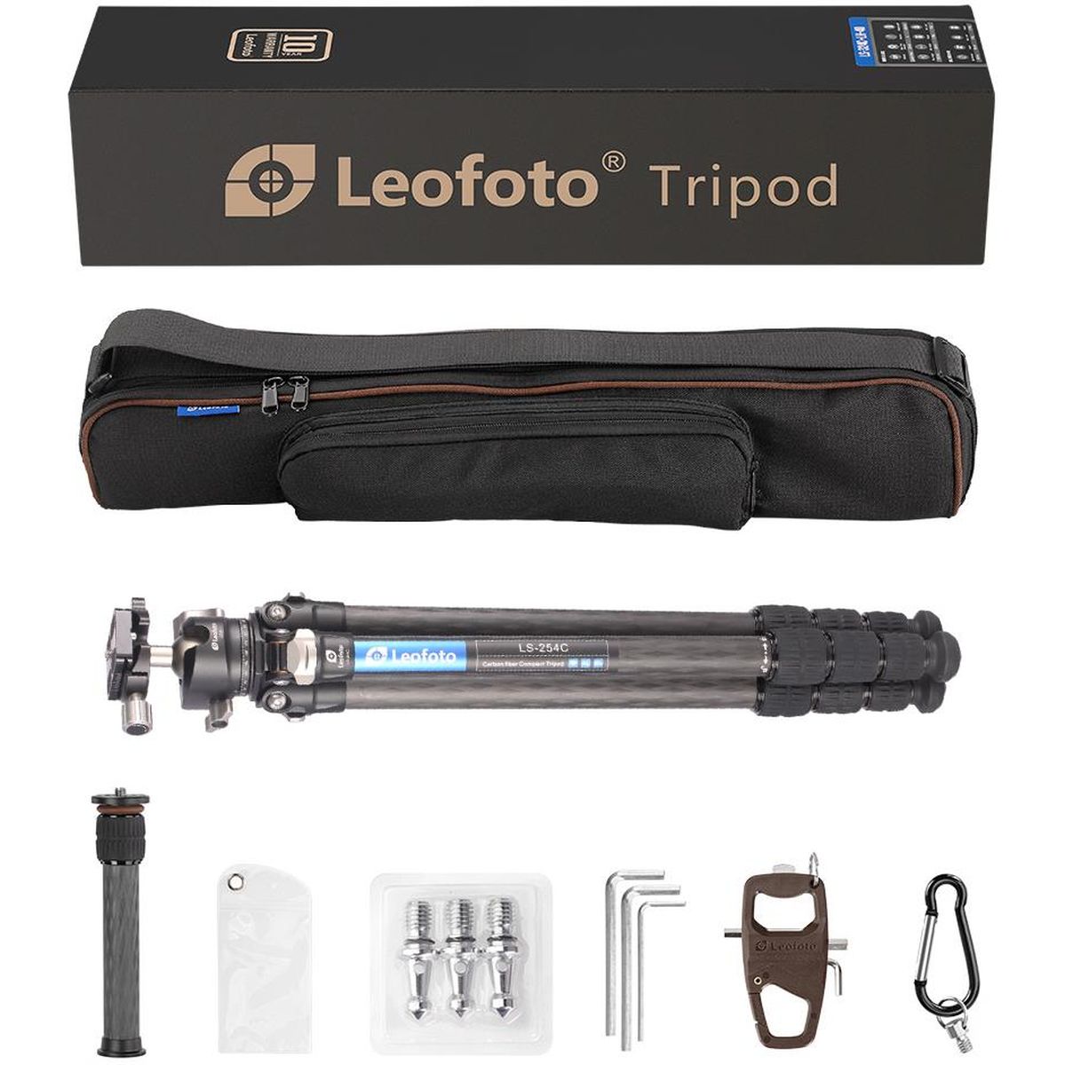 Leofoto Ranger LS-254C + Ball Head LH-30 - image 5 of 5