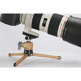 Leofoto Pocket Mini Tripod MT-01 + Ball Head LH-25 Wood