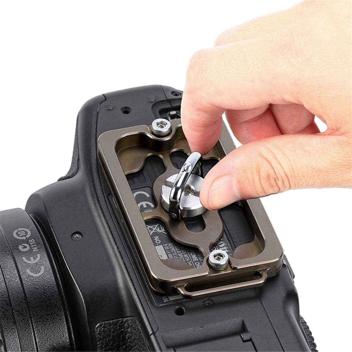 Leofoto NP-65T Bronze Titanium QR-Plate
