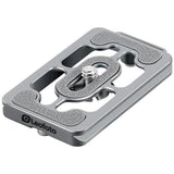Leofoto NP-65T Silver Titanium QR-Plate