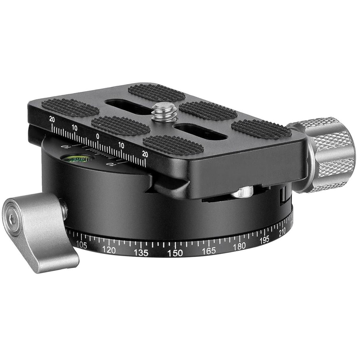 Leofoto PAN-02 Panning Clamp + QP70 Plate + Bag