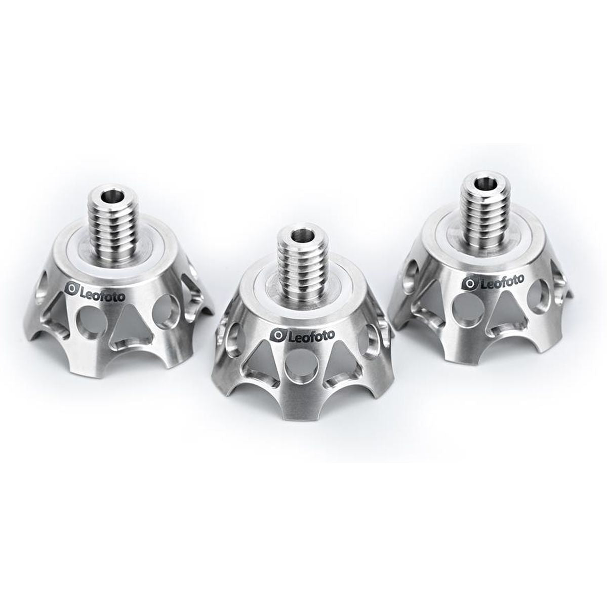 Leofoto TF-02 Titanium Klauw Voetjes 3 Pieces