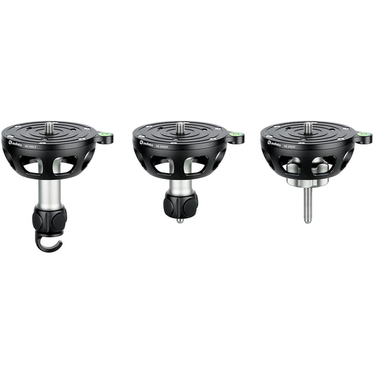 Leofoto Summit 100mm Leveling Base + Platform Long w/ Hook - image 2 of 5