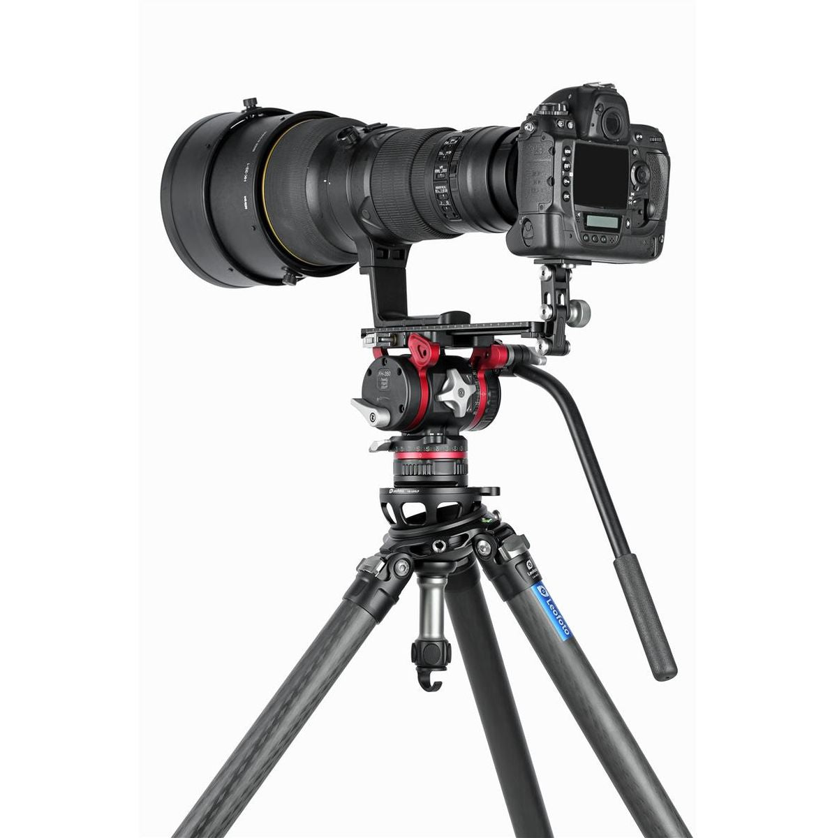 Leofoto Summit 100mm Leveling Base + Platform Long w/ Hook - image 5 of 5