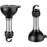 Leofoto Summit 75mm Video Bowl Long Handle w/ Hook