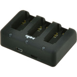 Jupio Compact USB Triple Charger For GoPro Hero 3/3+/4 BATT. - image 3 of 3