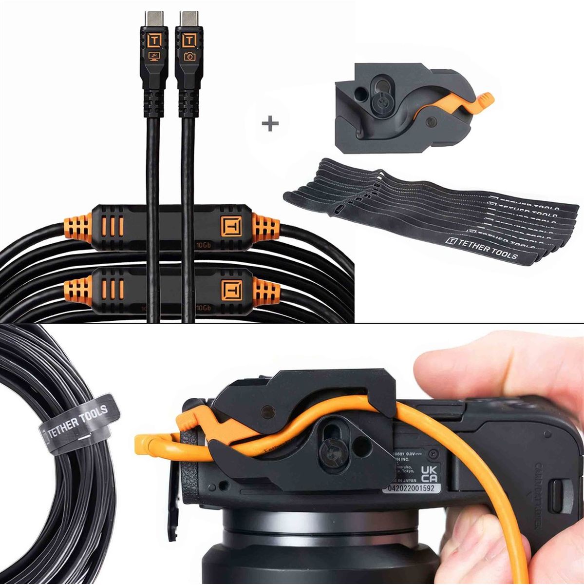 TetherTools Leverlock & Cable Kit Optima 10G 31' (902m) Straight To S - image 5 of 5