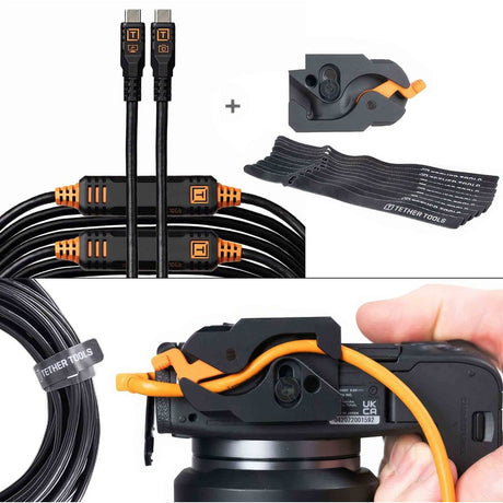 TetherTools Leverlock & Cable Kit Optima 10G 31' (902m) Straight To S - image 5 of 5
