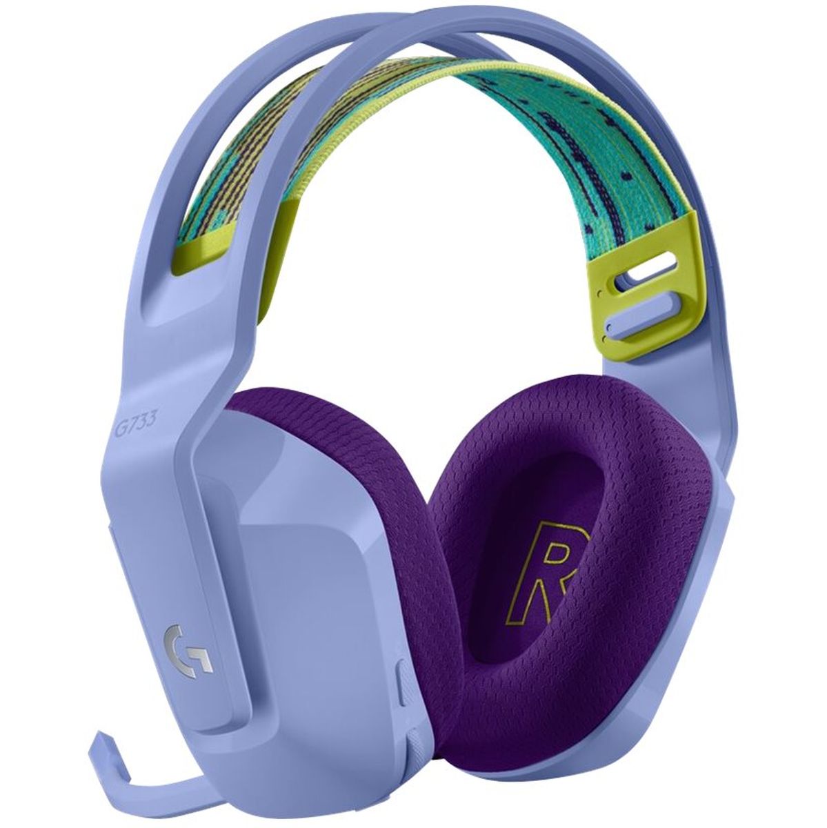 Logitech G733 Lightspeed Wireless RGB Gaming Headset Lilac - image 2 of 2