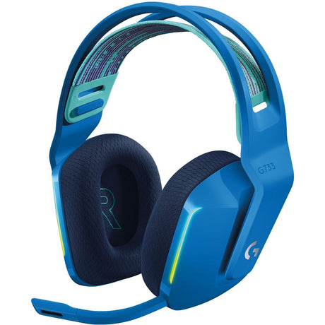 Logitech G733 Lightspeed Wireless RGB Gaming Headset Blue - image 3 of 5