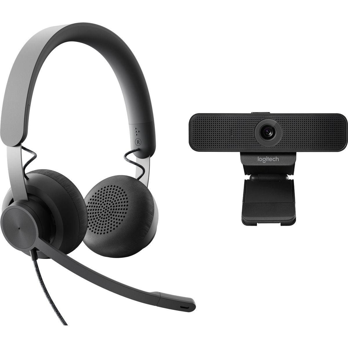 Logitech Wired Personal Video Collabkit UC - Graphite - EMEA