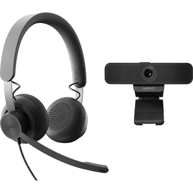 Logitech Wired Personal Video Collabkit UC - Graphite - EMEA