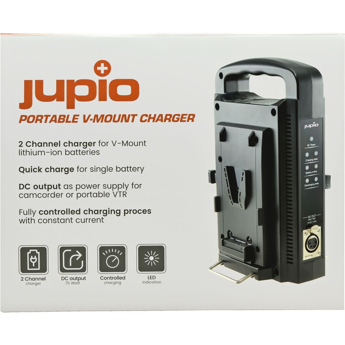 Jupio Portable V-Mount Charger