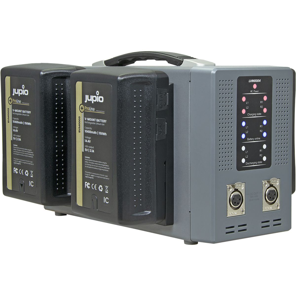 Jupio ProLine Portable V-Mount Quattro Charger - image 2 of 5