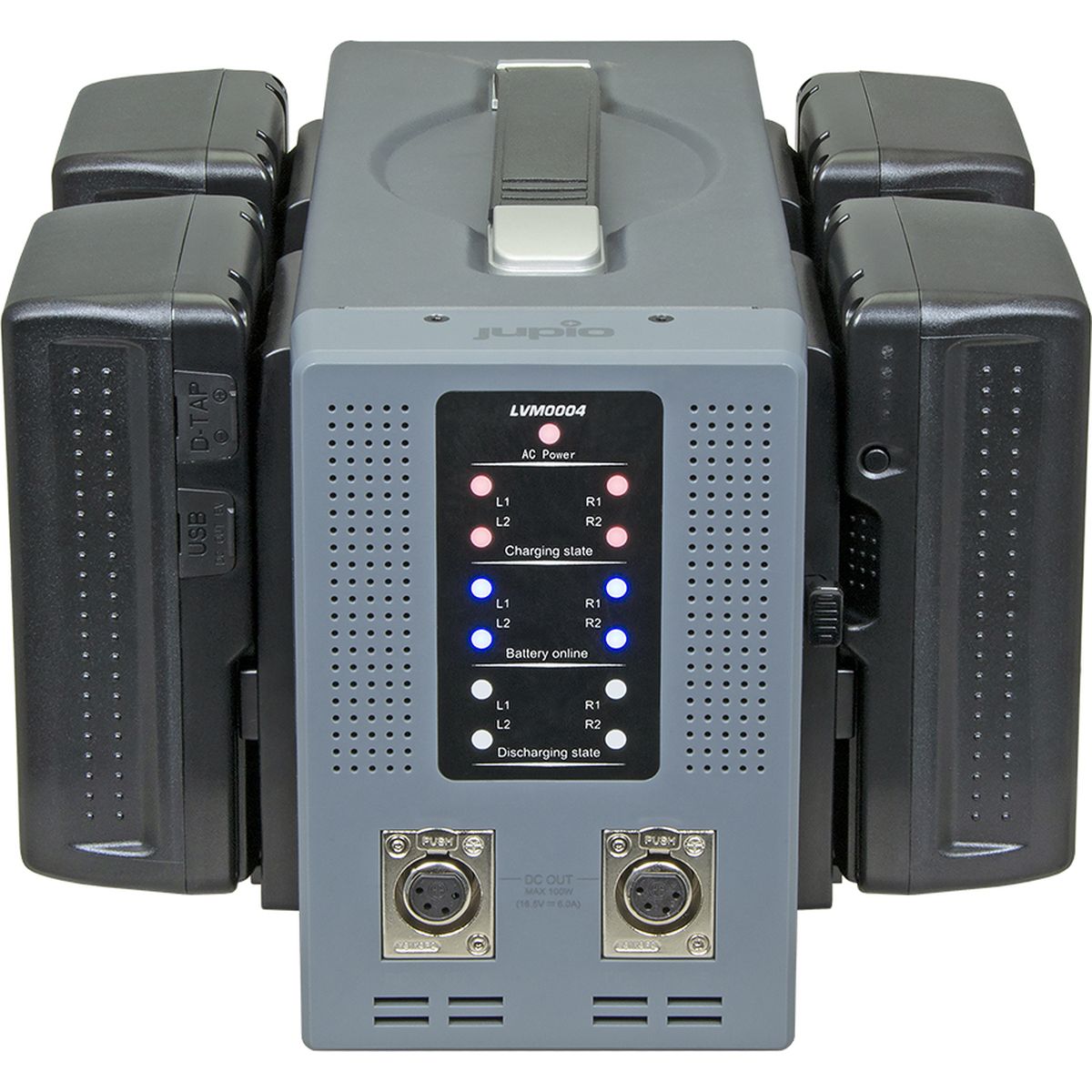 Jupio ProLine Portable V-Mount Quattro Charger - image 3 of 5