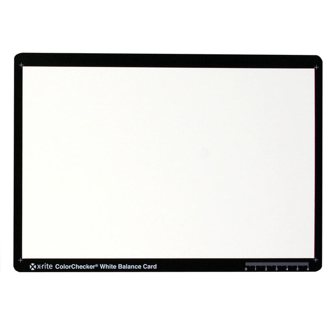 X-Rite Colorchecker White Balance Card