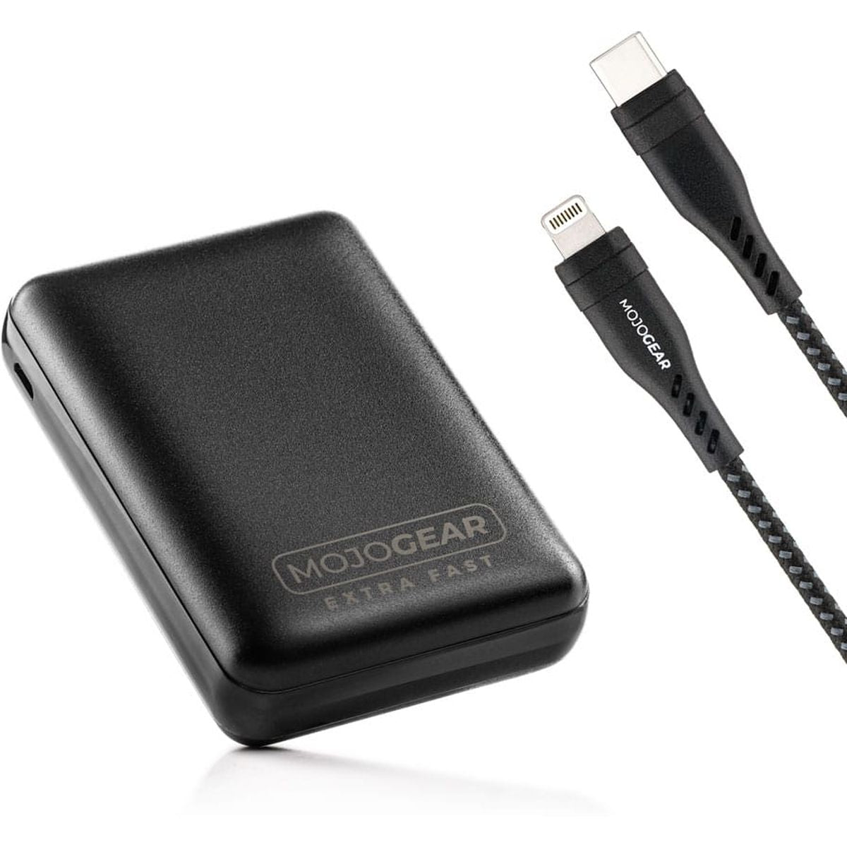 MOJOGEAR Fast Charging Set iPhone 10.000 mAh Powerbank + ...