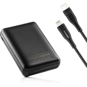MOJOGEAR Fast Charging Set iPhone 10.000 mAh Powerbank + ...