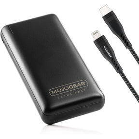 MOJOGEAR Fast Charging Set iPhone 20.000 mAh Powerbank + ...