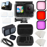 MOJOGEAR Accessory-Set GoPro 13 w/ Case EN Duikfilters