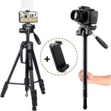 MOJOGEAR 177cm 2-In-1 Tripod: Tripod / Monopod