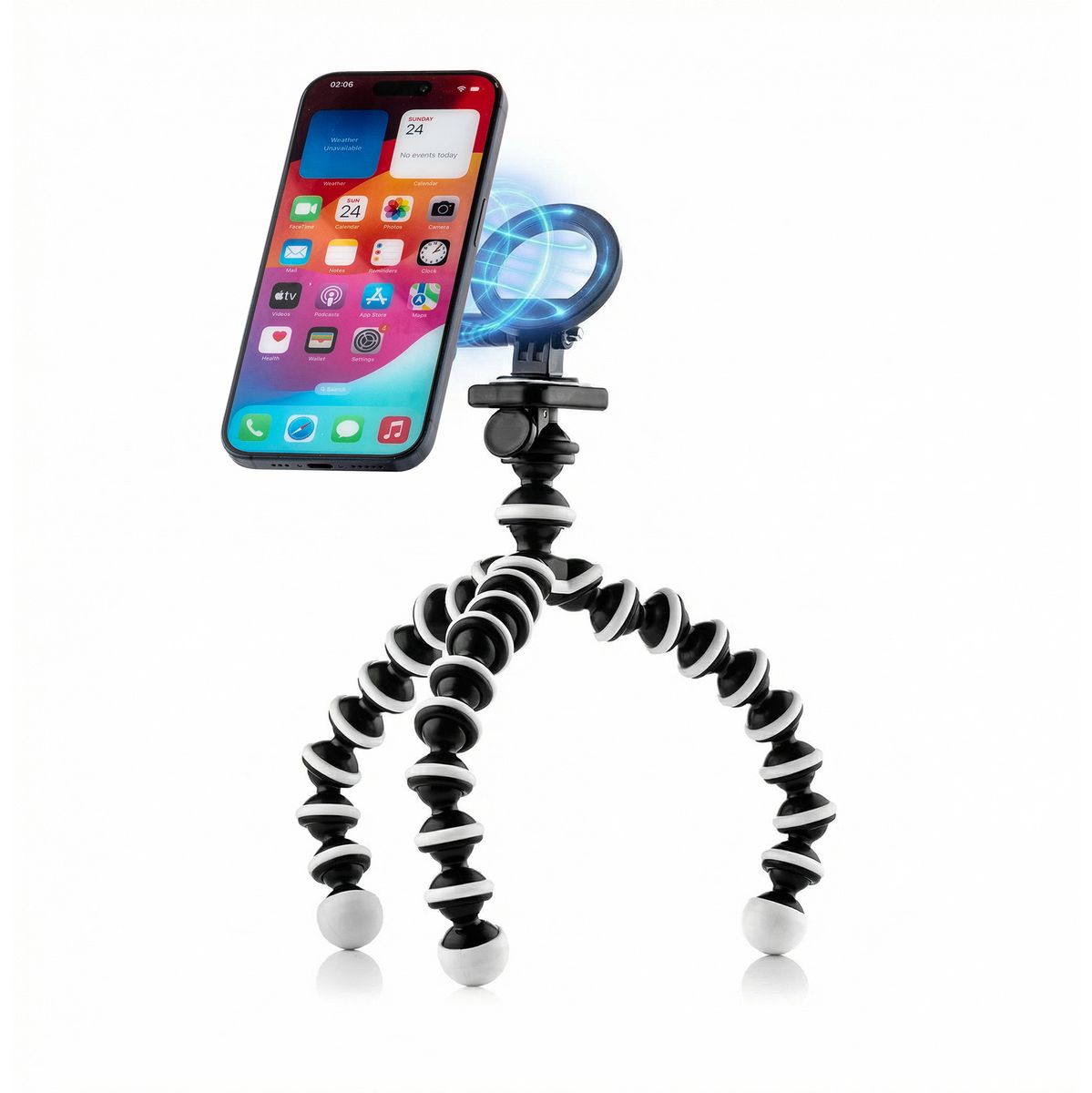 MOJOGEAR Flexibel Tripod Extra Flexibel-Magnetic Holder