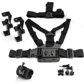 MOJOGEAR A03 Head+Chest+Wrist Strap Kit GoPro / Smartphone