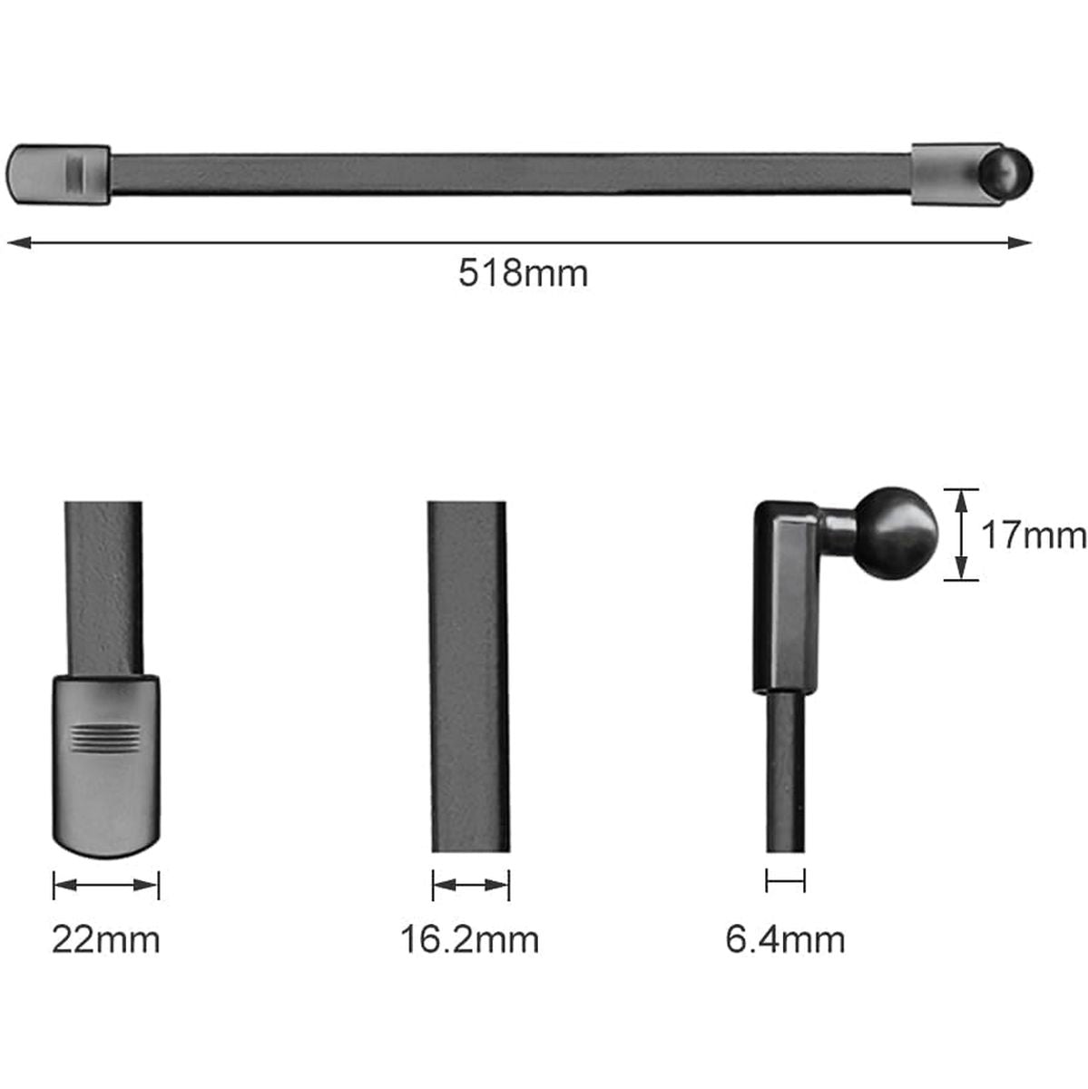 MOJOGEAR Flexible Arm w/ Magnetic Mount For Smartphone - image 2 of 4