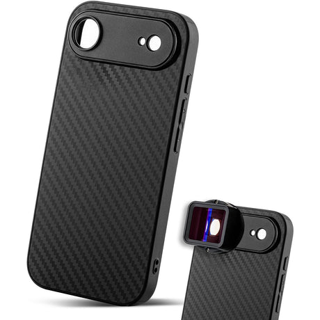 MOJOGEAR 17mm Lens Case For iPhone 17 Air - Carbon
