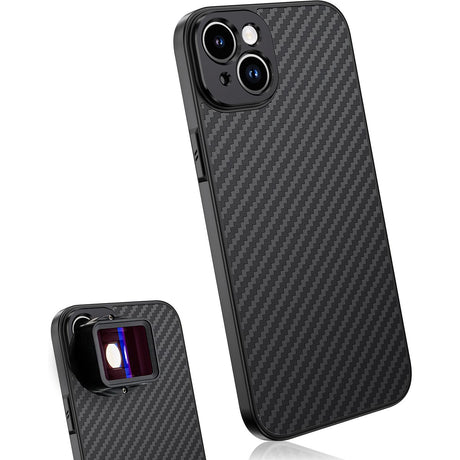 MOJOGEAR 17mm Lens Case For iPhone 15 Plus Carbon - image 2 of 2