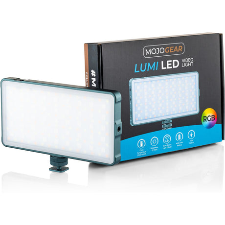 MOJOGEAR Lumi LED Video Light (Medium) 12W RGB - image 4 of 4