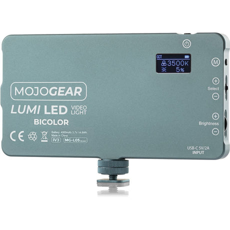 MOJOGEAR Lumi LED Video Light (Medium) 12W Bicolor - image 2 of 4