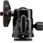 MOJOGEAR P05-C Rotatable Tripod Head w/ Cold Shoe