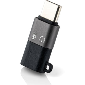 MOJOGEAR Lightning To USB-C OTG Adapter For Microphone