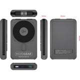 MOJOGEAR PB10 QI2 10.000mAh PowerBank w/ Cables - Grey - image 2 of 5